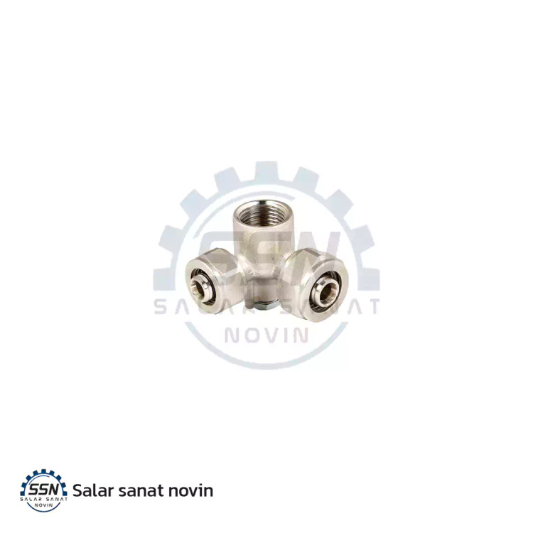 سه راهی 90 درجه دیواری تبدیلی کوپلی