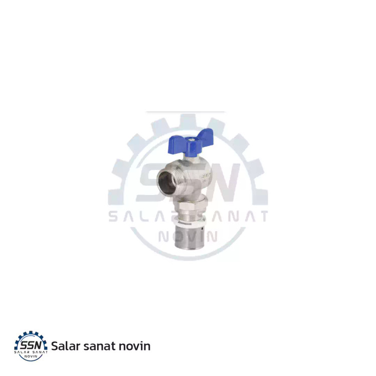 شیر زانویی روپیچ با مهره ماسوره پرسی