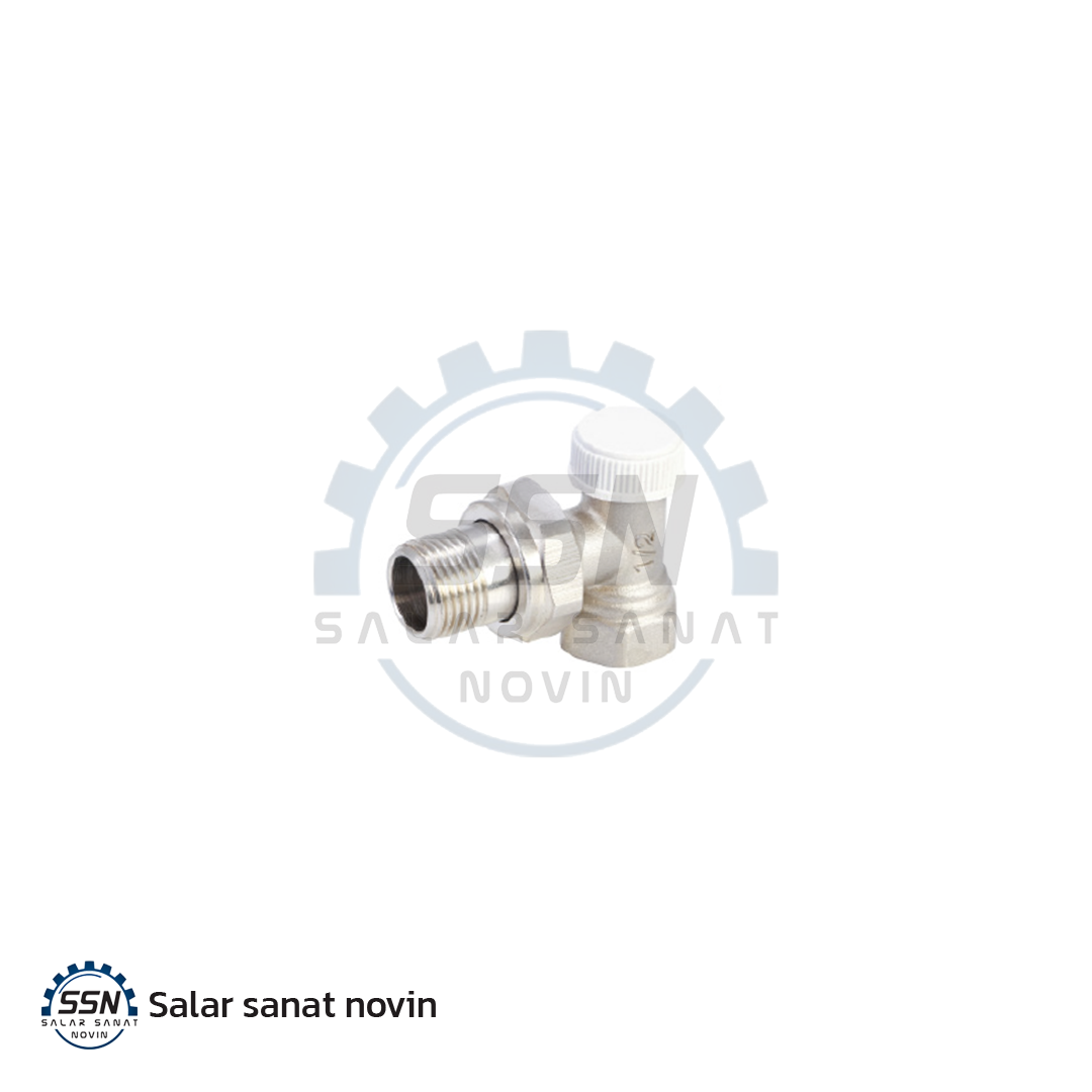 شیر رادیاتور خروجی (زانو قفلی)