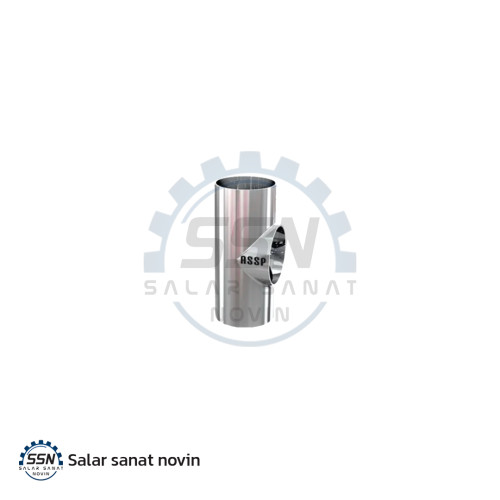 سه راهی ناف کوتاه استنلس استیل ISO