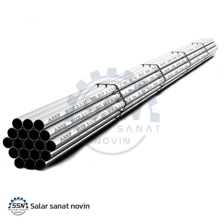 لوله استیل صنایع دارویی استنلس استیل