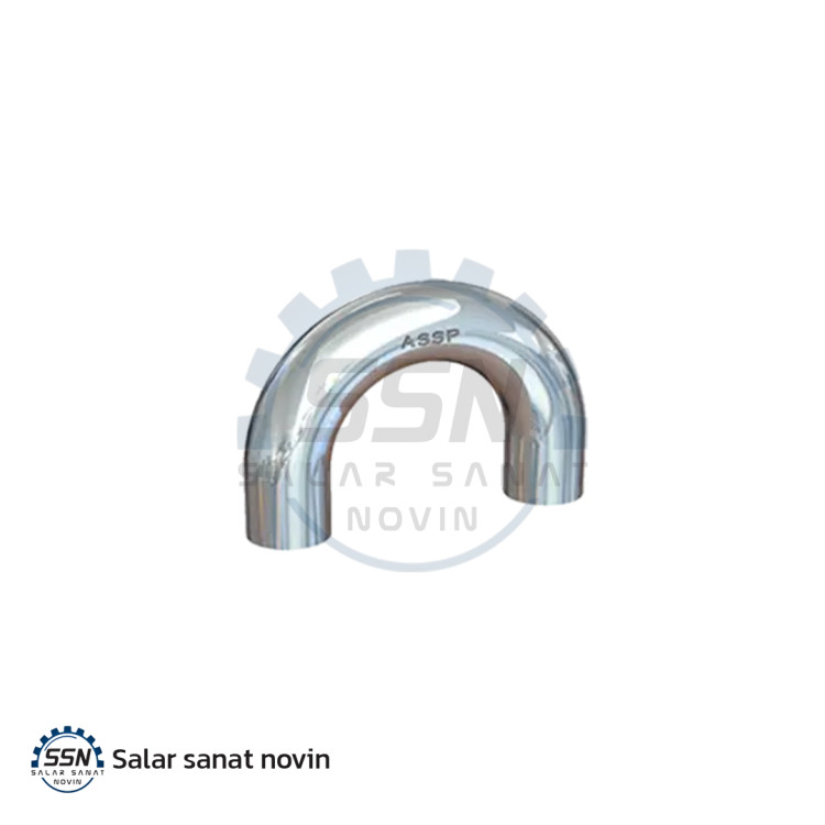 زانویی بلند 180 درجه استنلس استیل