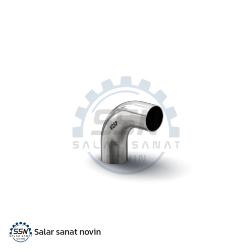 زانویی بلند 90 درجه استنلس استیل 3A