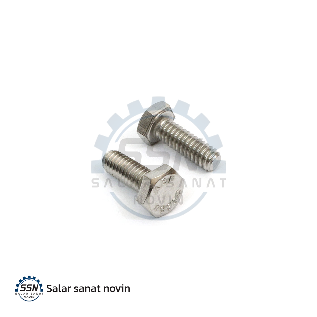 پیچ شش گوش استیل