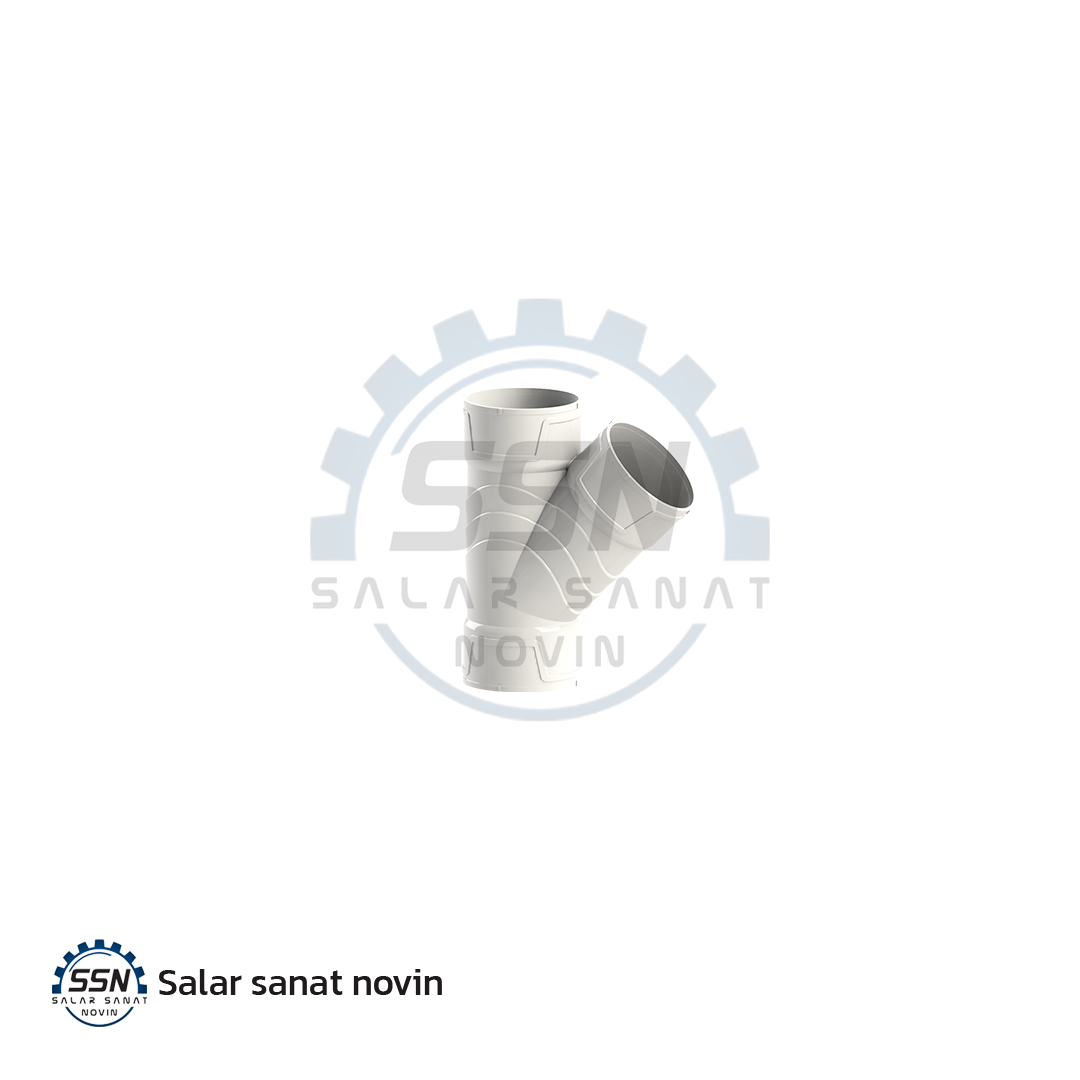 سه راه 45 درجه upvc