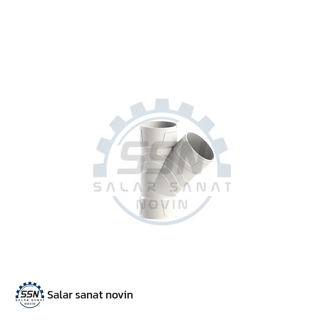 سه راه سه سر کوپل 45 درجه