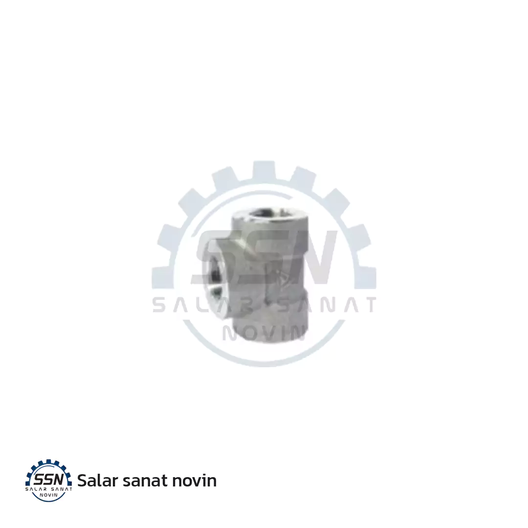 سه راه فولادی رزوه ای فشار قوی